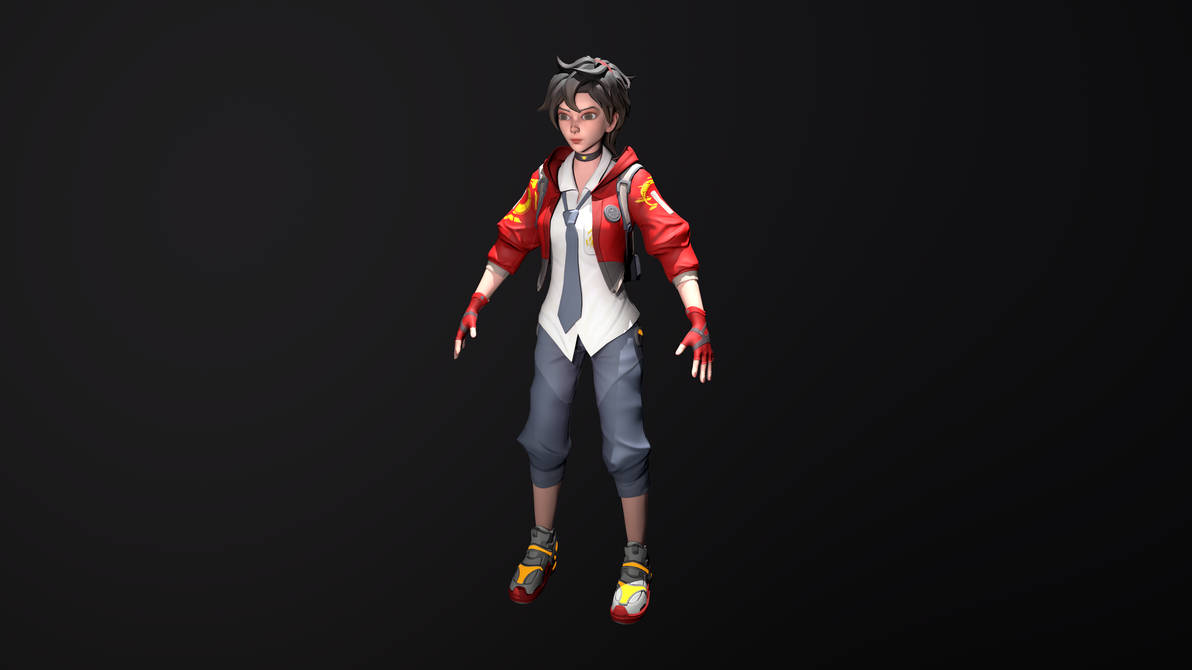 Character Modeling Complete for My Game Front by extrin6 on DeviantArt
