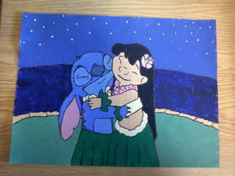 Lilo and Stitch Painting