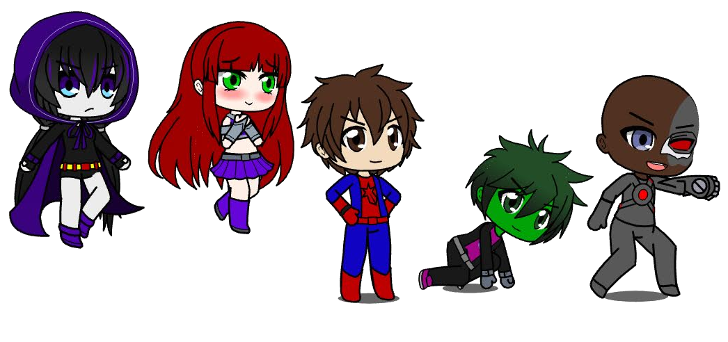 Teen titans/Gacha club