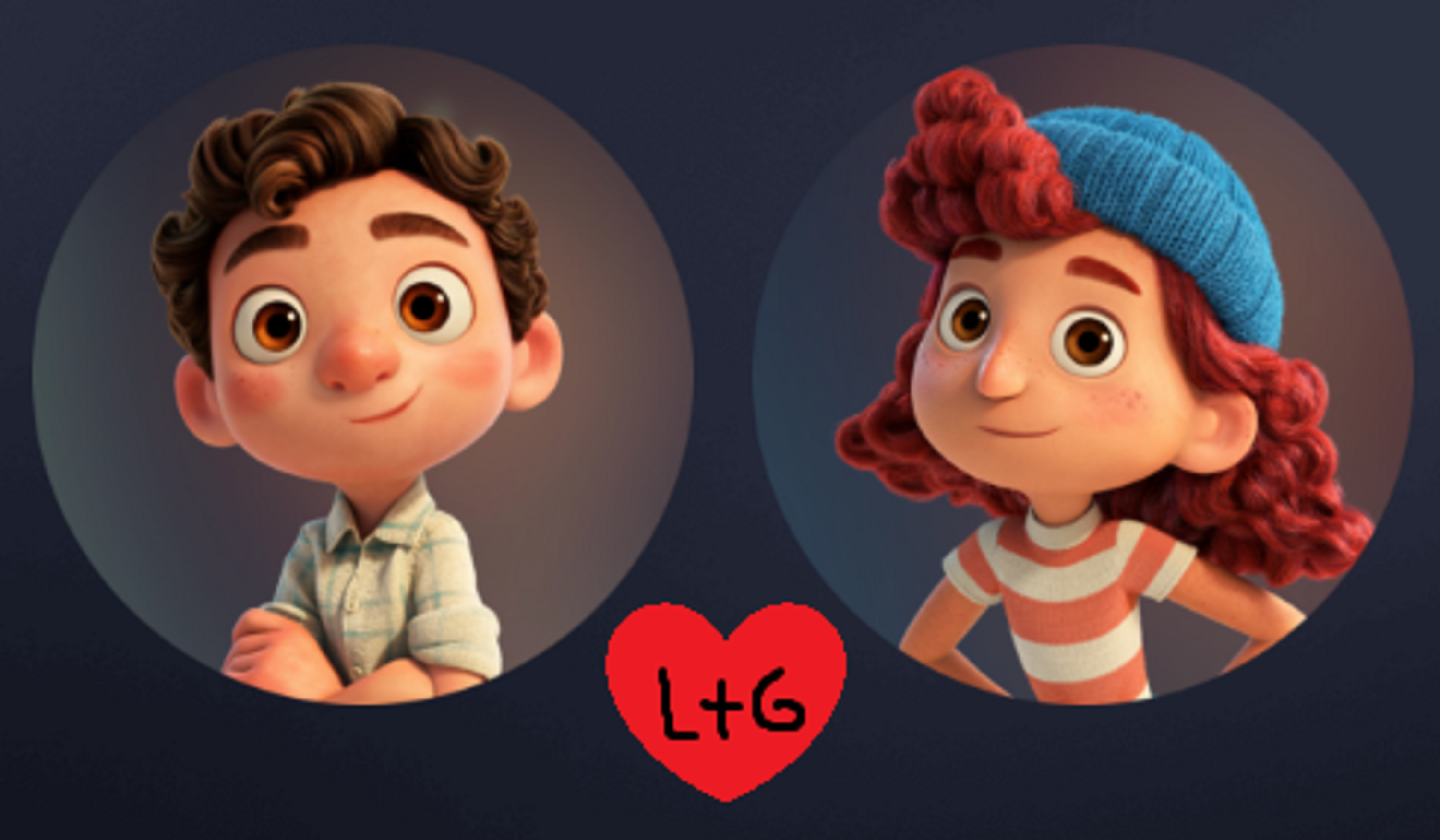 Luca characters Giulia and luca Luca characters Giulia and luca