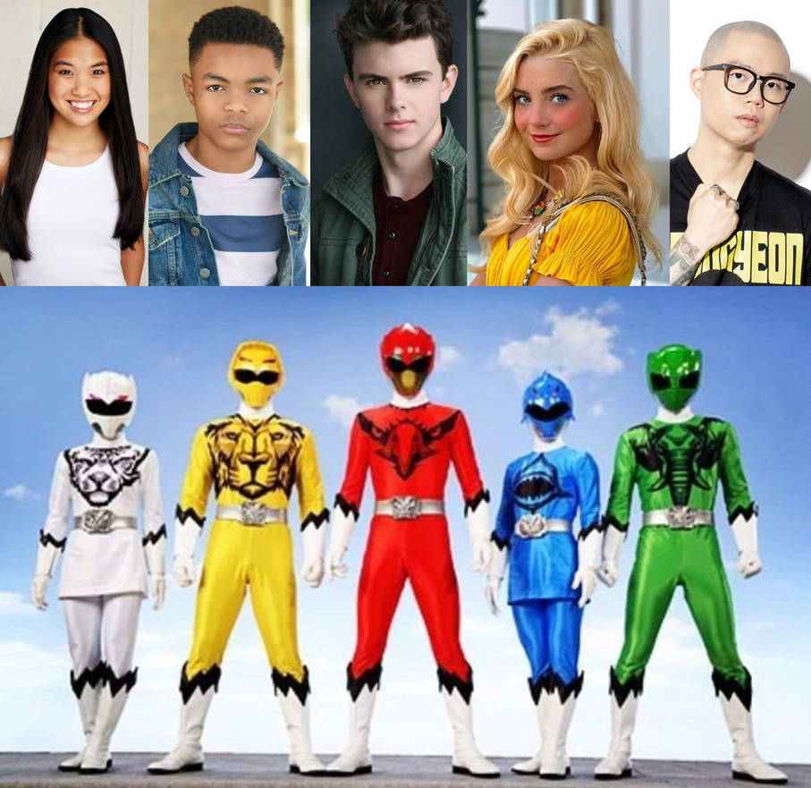 Power Rengers Cast the power rangers actors by DIEGOZkay on DeviantArt