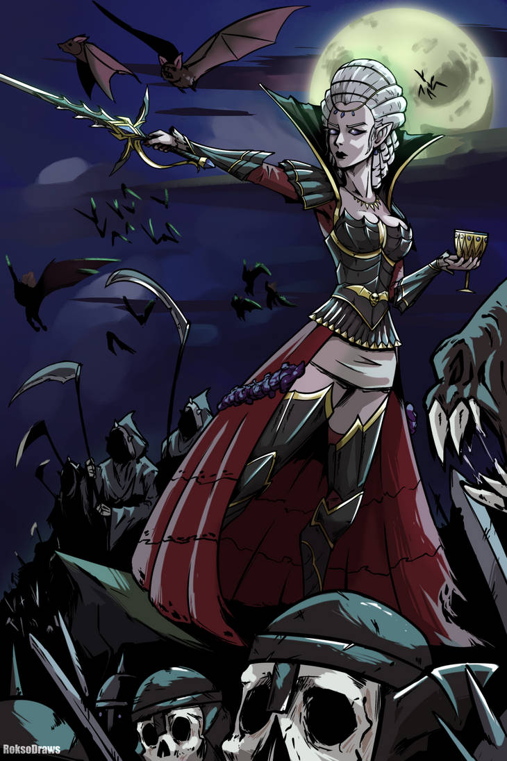 Isabella Von Carstein Warhammer By Roksodraws On Deviantart