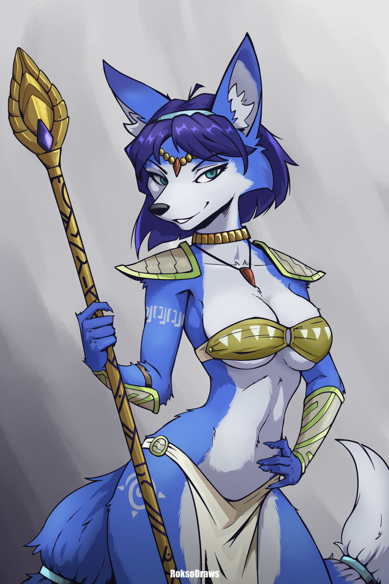 Krystal - Starfox by RoksoDraws on DeviantArt(04)