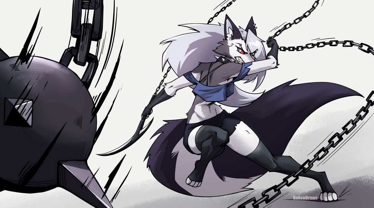 Loona Rage Angry Loona by RoksoDraws on DeviantArt