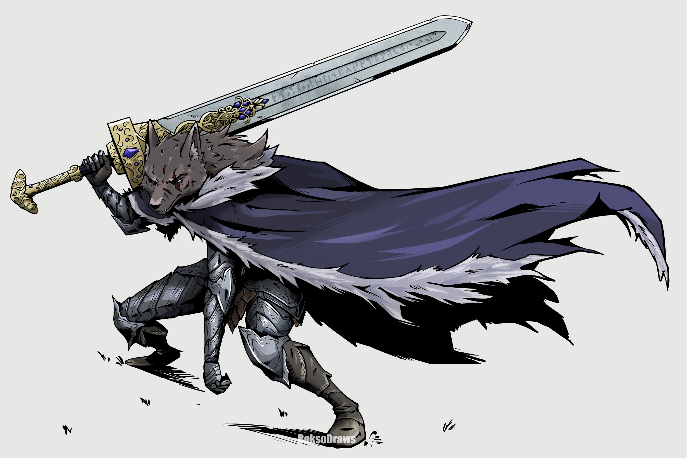 Blaidd Elden Ring by RoksoDraws on DeviantArt