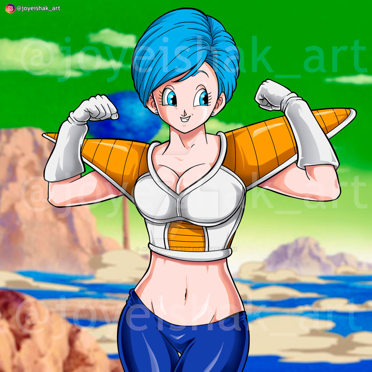 Bulma Pool BULMA by JoyeishakArt on DeviantArt