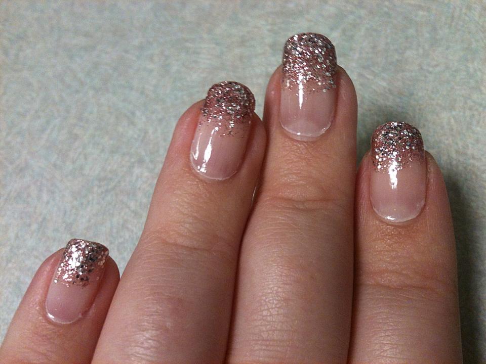 Nail Design: Glitter Tips by MistresShamrock on DeviantArt Nail Design: Glitter Tips by MistresShamrock on DeviantArt