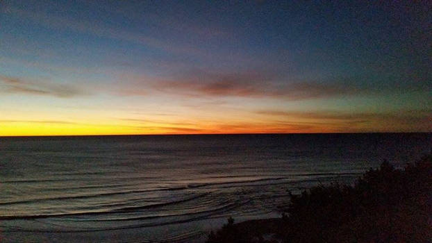 oregon beach sky afternoon