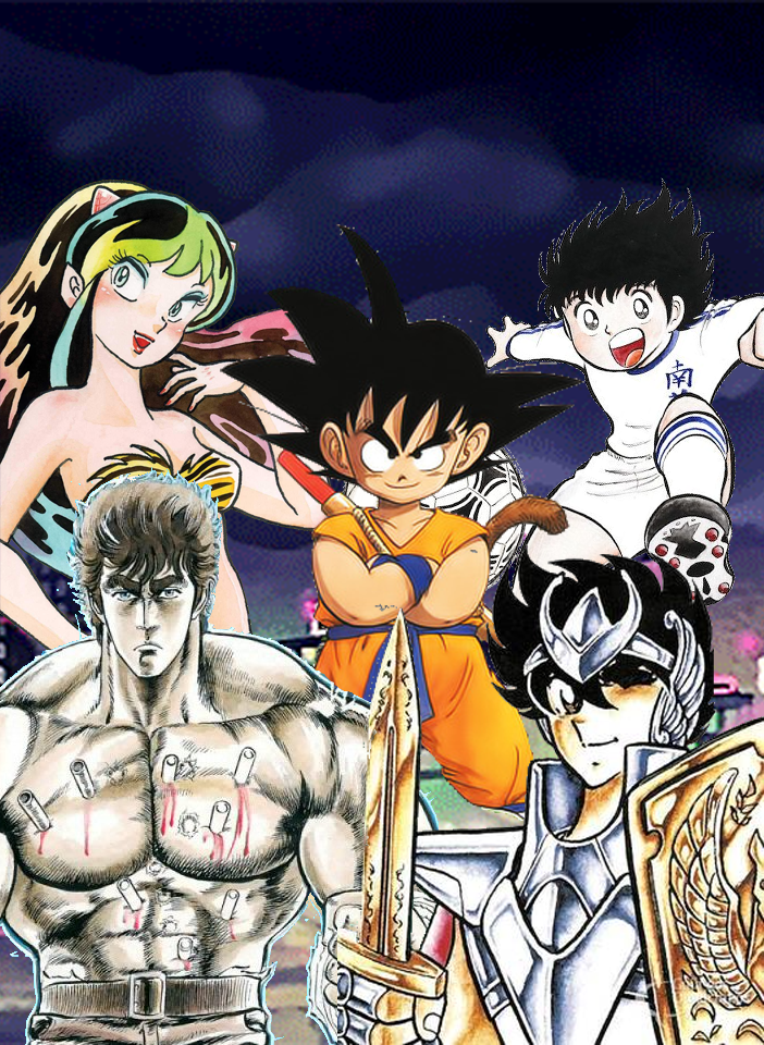 Anime/Manga Stars From the 80s by felipecascante2 on DeviantArt Anime/Manga Stars From the 80s by felipecascante2 on DeviantArt