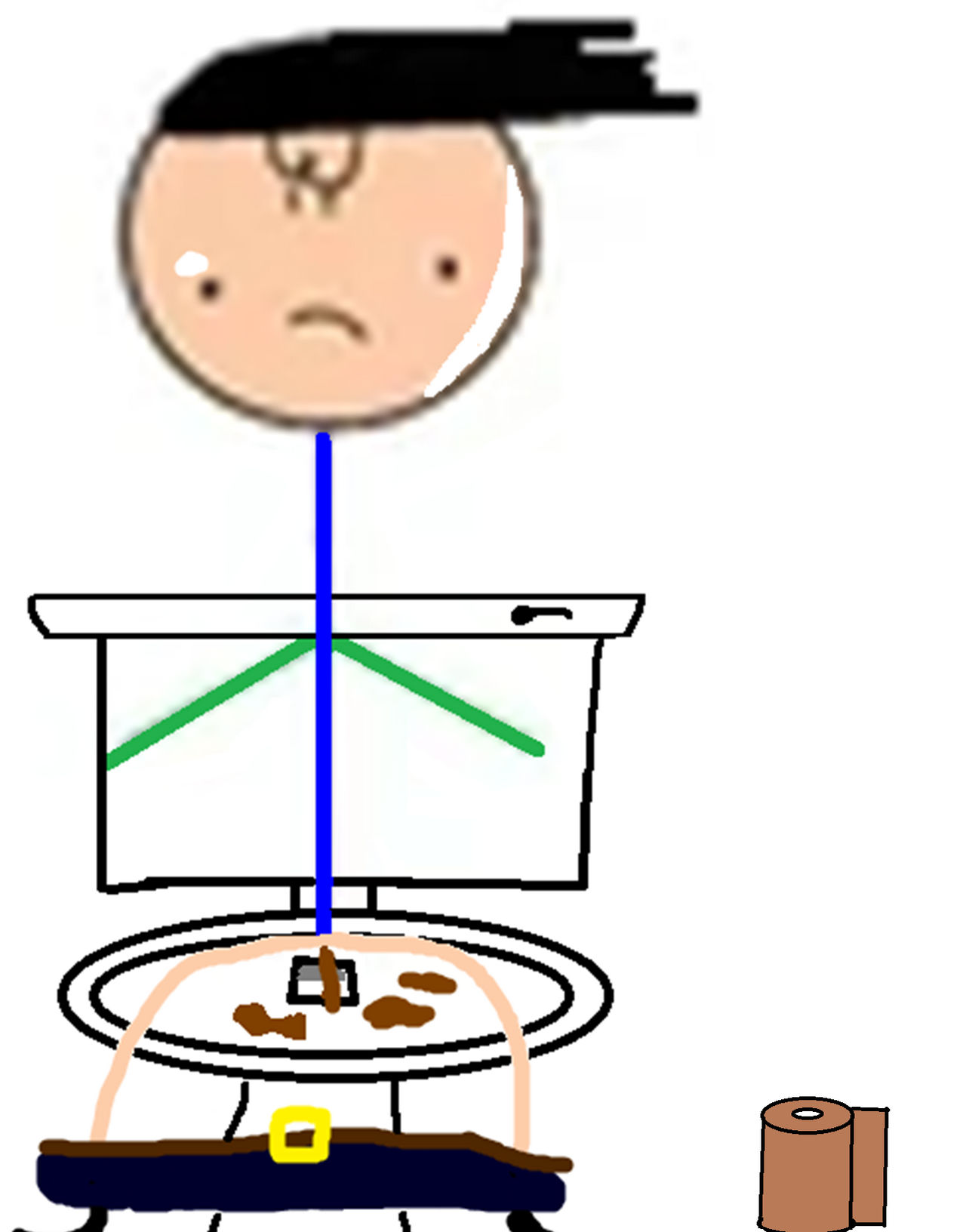 Israeru Pooping by noseacaba6 on DeviantArt
