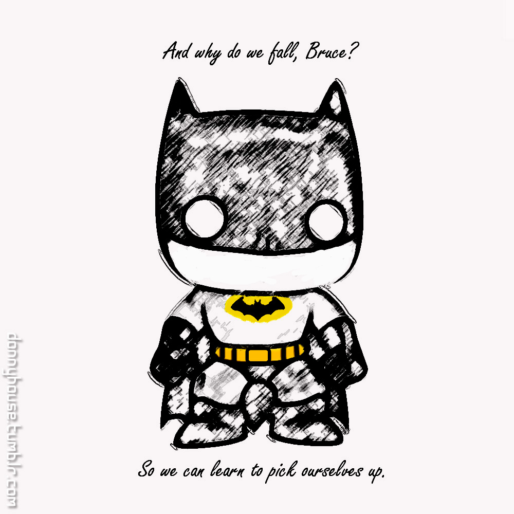 Mini-Batman. And quote. by DHouse1985 on DeviantArt