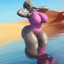 THICK Girl in the Water