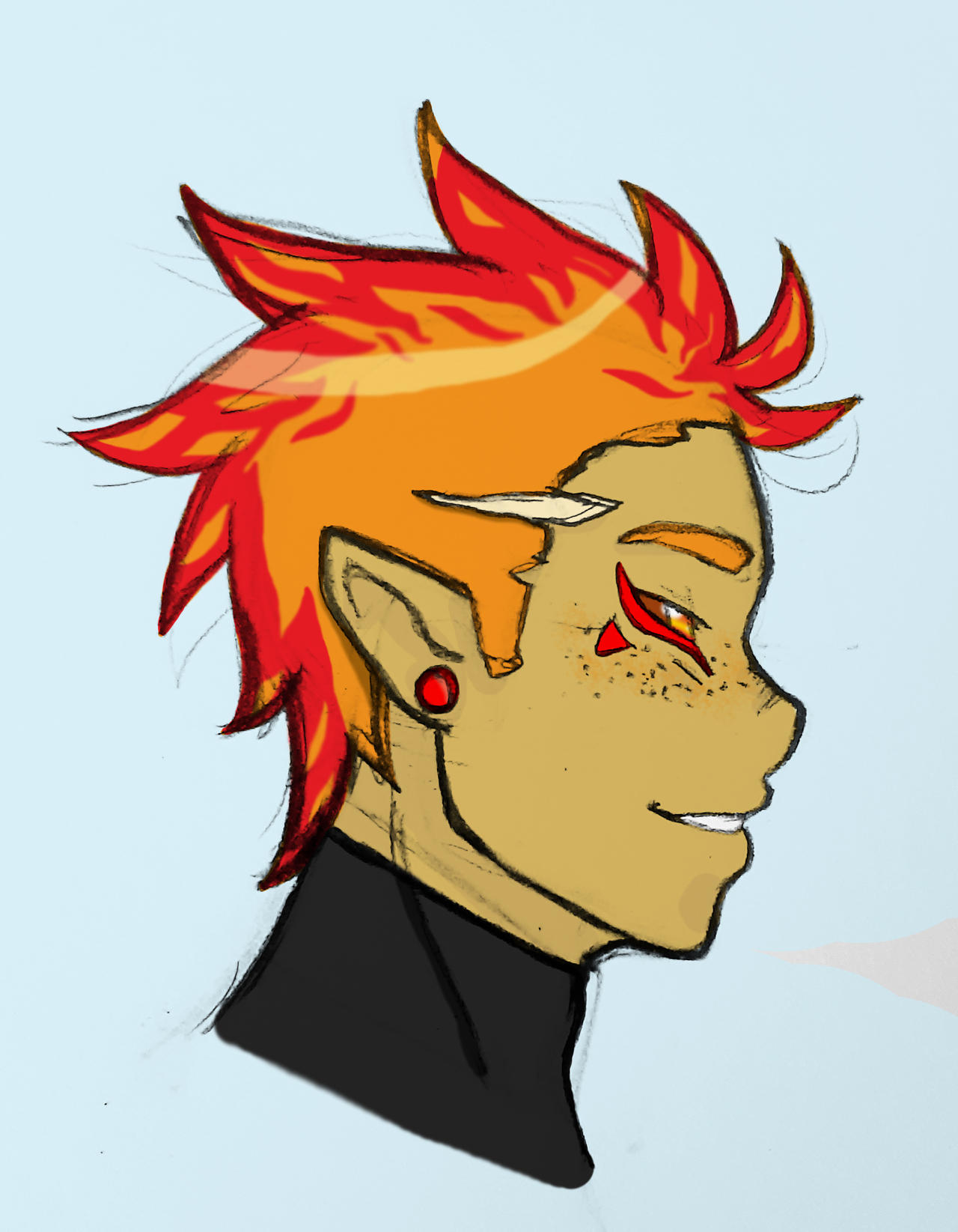 Fire Elemental by runeslayer200 on DeviantArt