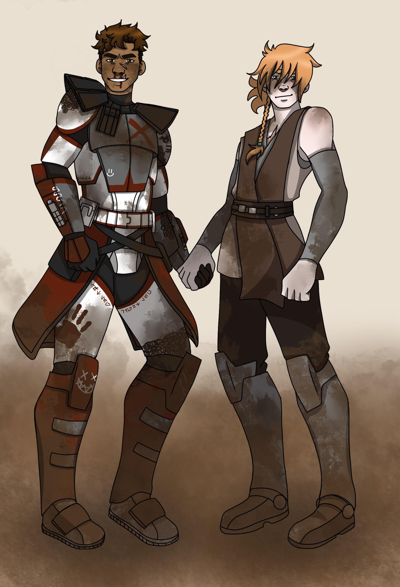 The Jedi and ARC by runeslayer200 on DeviantArt