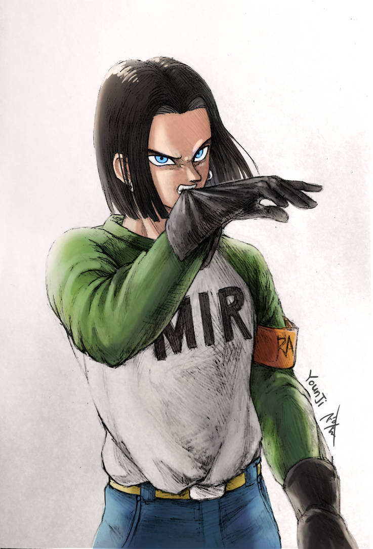 Android17 by papersmell on DeviantArt