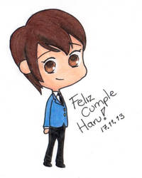 Chibi Haruhi Fujioka by aleprettycat