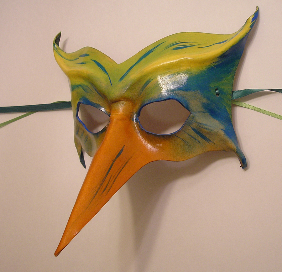 Exotic Bird - Leather Mask