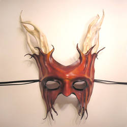 Leather Satyr Mask