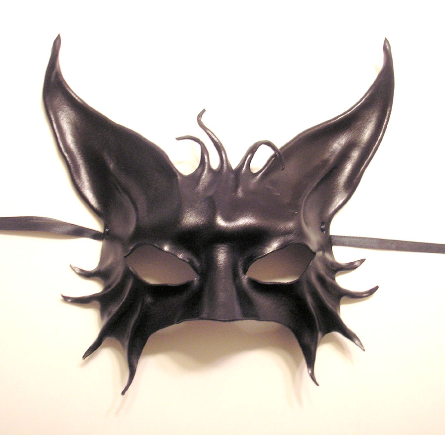 Cat Creature Leather Mask