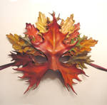 Leather Leaf Mask by Teonova by teonova