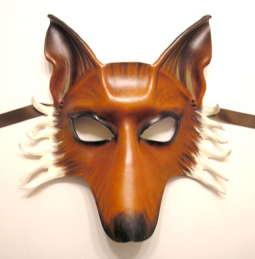 Leather Fox Masks (For Sale) by wylieblais on DeviantArt