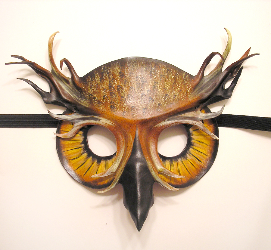 Owl Leather Mask