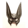 Black Jackal Leather Mask Anubis half face version