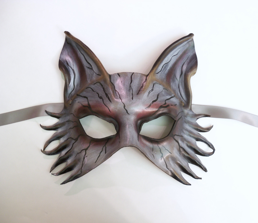 Zombie Animal Leather Mask wolf fox dog by teonova