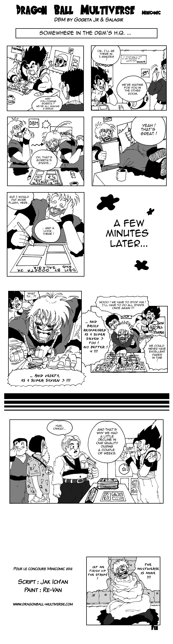 Multiverse Minicomics Contest in English