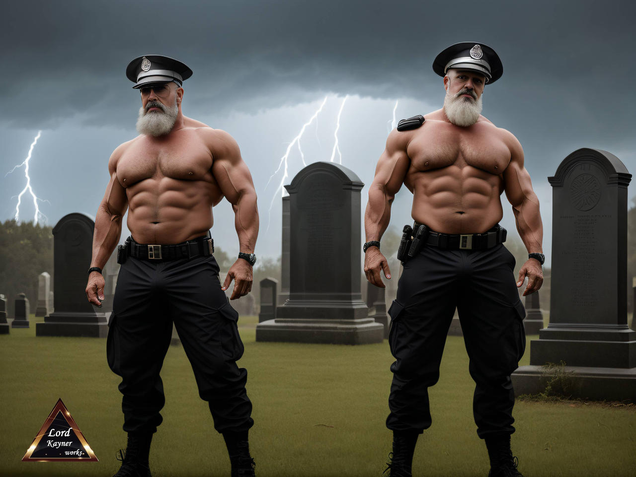 Buff Cops Deviantart Muscle delicious old cops at your service by LordKayner on DeviantArt