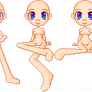 Pixel Doll Bases