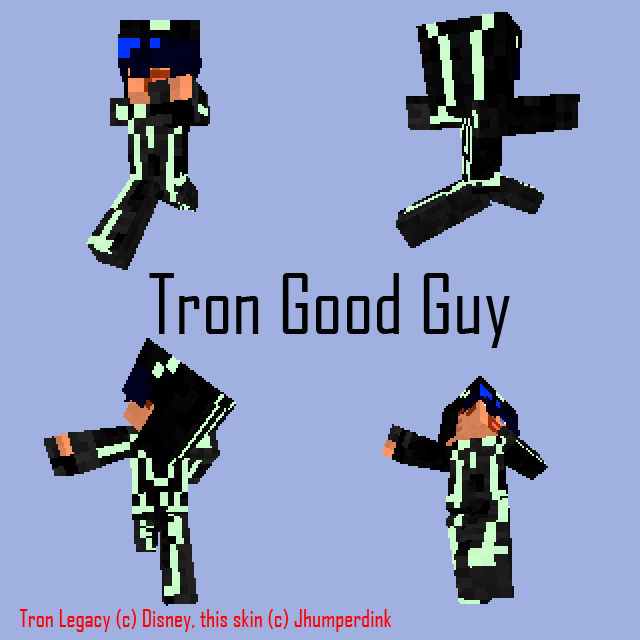 Minecraft Tron Good Guy