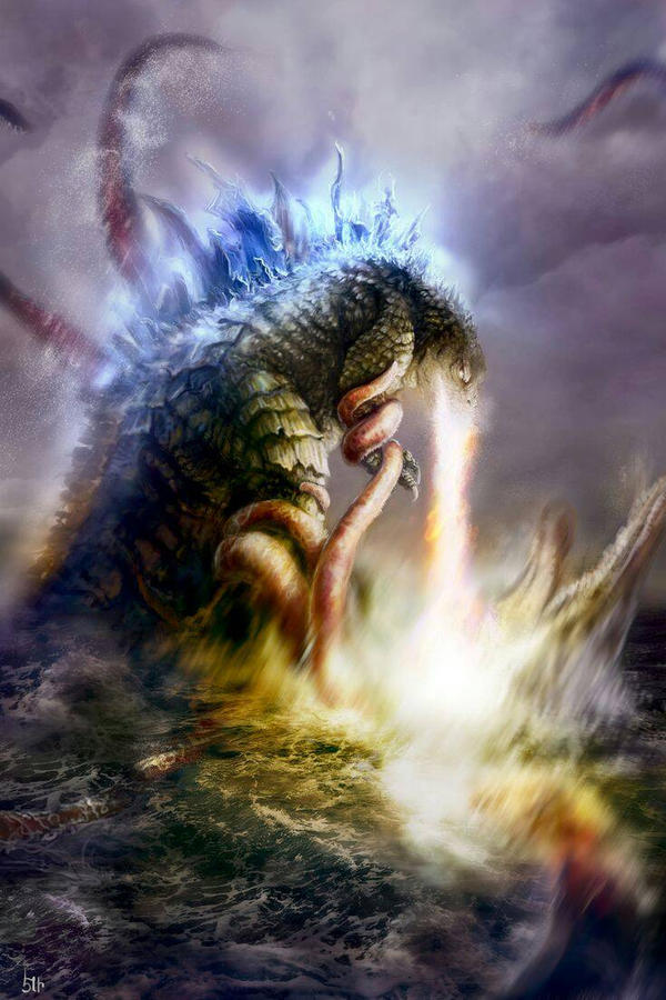 Godzilla Devilzilla godzilla by jersonayala27 on DeviantArt