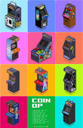 Coin-Op charity poster