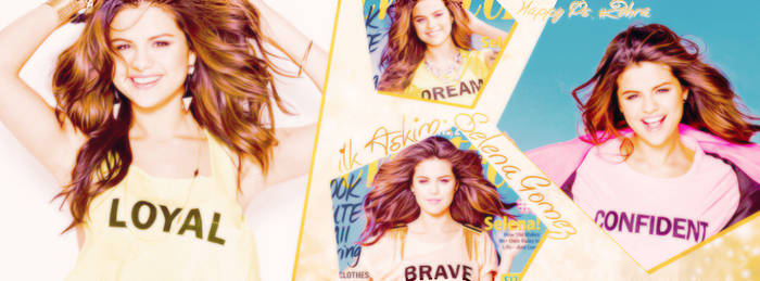 Selena Gomez Timeline PSD HEADER