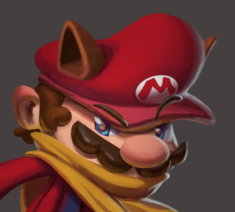 One face a day #5/365.  Mario