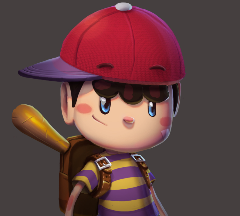 One face a day #16/365. Ness (earthbound)