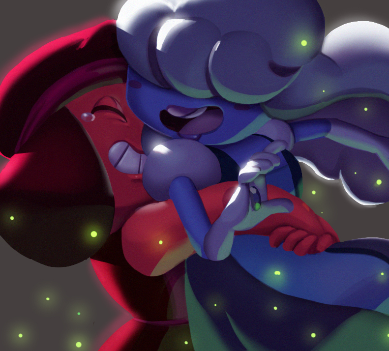 One face a day #49/365. Ruby and Sapphire (SU)