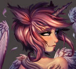 One face a day 101/365. Angelic (request) by Dylean