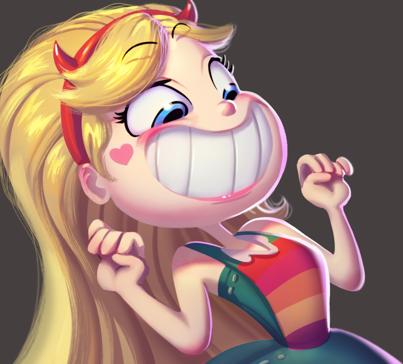 One face a day 102/365. Star butterfly