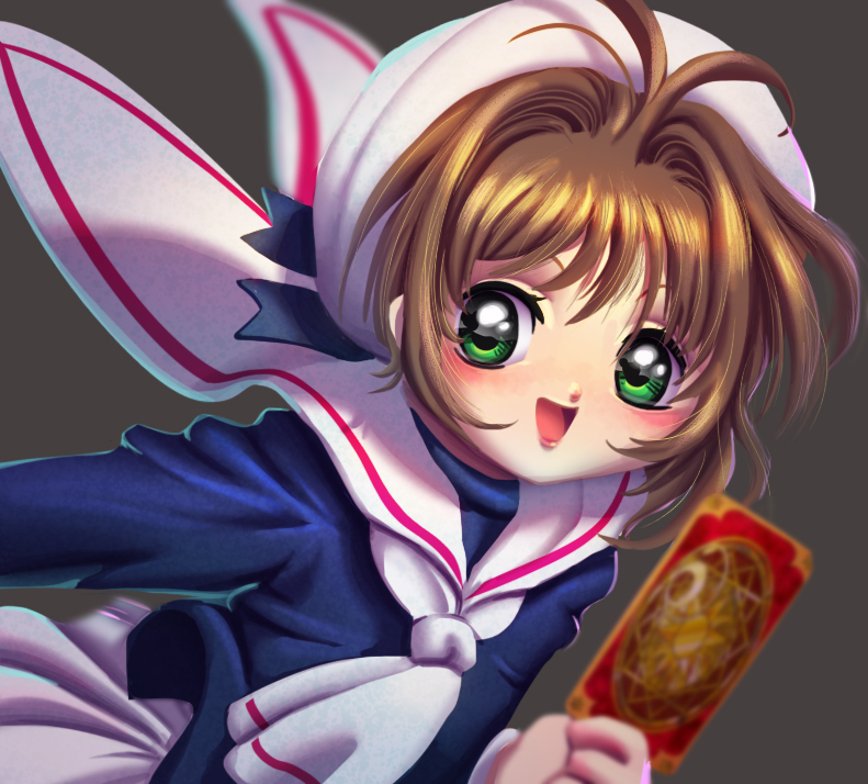 One face a day 122/365. Sakura card captors