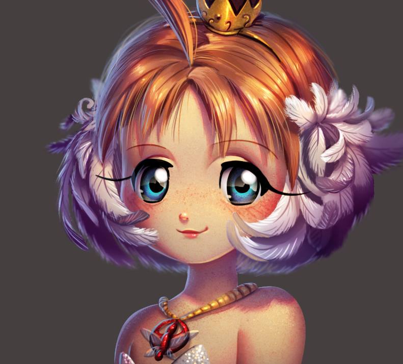 One face a day 157/365. Princess Tutu