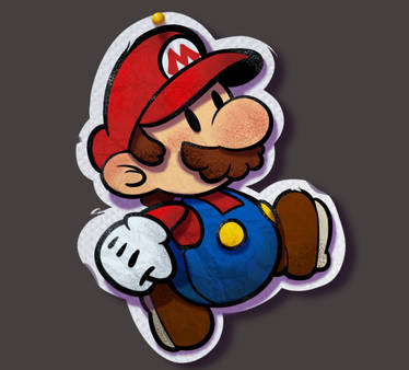 One face a day 191/365. Paper Mario