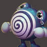 One face a day 214 Poliwhirl (pokemon)