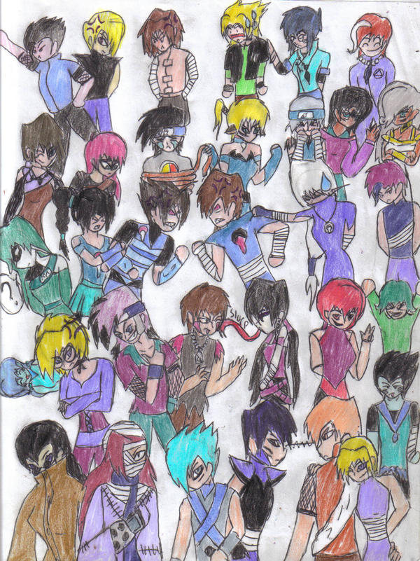 Naruto Next Generation Cast by ChoppertheNinja on DeviantArt