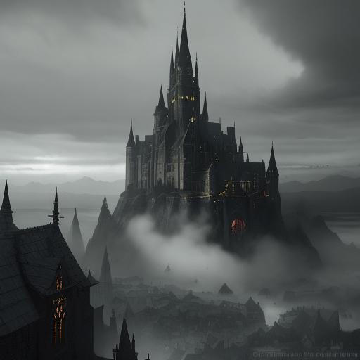 Gothic Castle by SvetTheFallen on DeviantArt