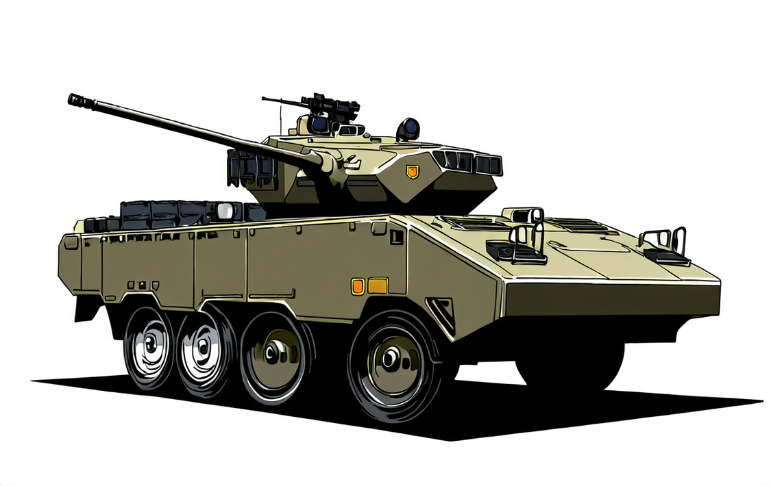 Wheeled Tank Model Wheeled Infantry Fighting Vehicle Design by SvetTheFallen on DeviantArt