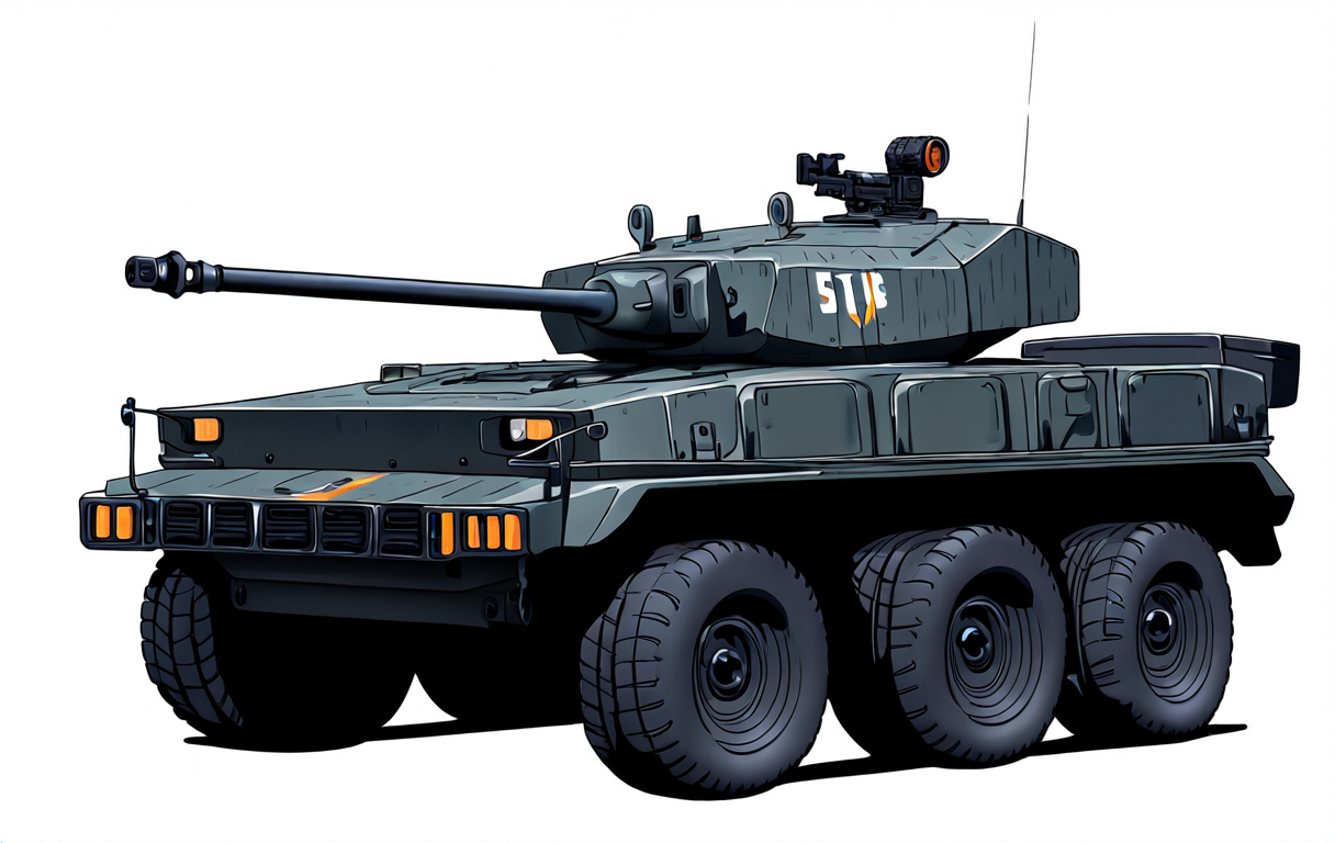 Wheeled Tank Model Wheeled Infantry Fighting Vehicle Design 2 by SvetTheFallen on DeviantArt