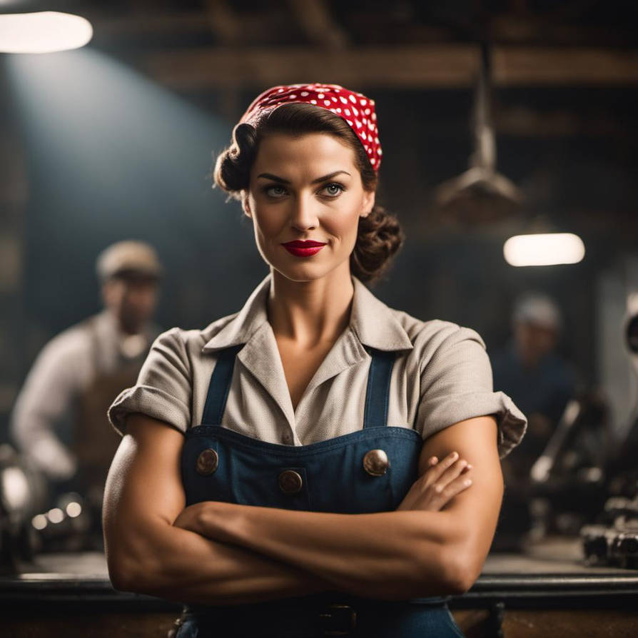 Rosie The Riveter by SvetTheFallen on DeviantArt