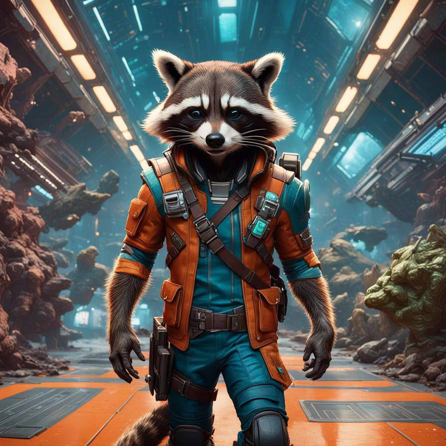 Rocket Racoon Dnd Build Rocket Racoon Scene by SvetTheFallen on DeviantArt